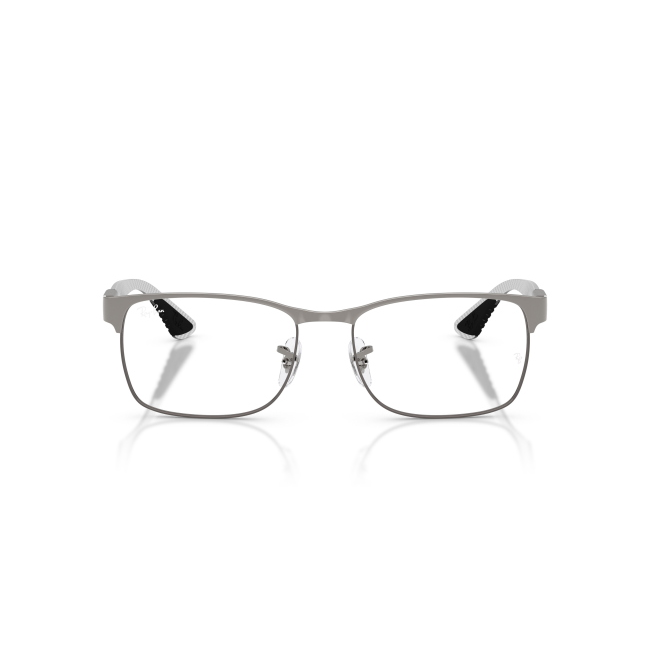 Ray-Ban Ferrari RB 8425M col. F099 è una montatura da vista in metallo grigio opaco/canna di fucile e calibro 55.