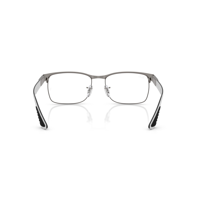 Ray-Ban Ferrari RB 8425M col. F099 è una montatura da vista in metallo grigio opaco/canna di fucile e calibro 55.