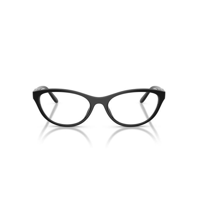 Vogue VO 5703U Col.W44 Cal.53: occhiale da vista, calibro 53, colore W44. Materiale/finitura celluloide nero lucido, colore principale nero.