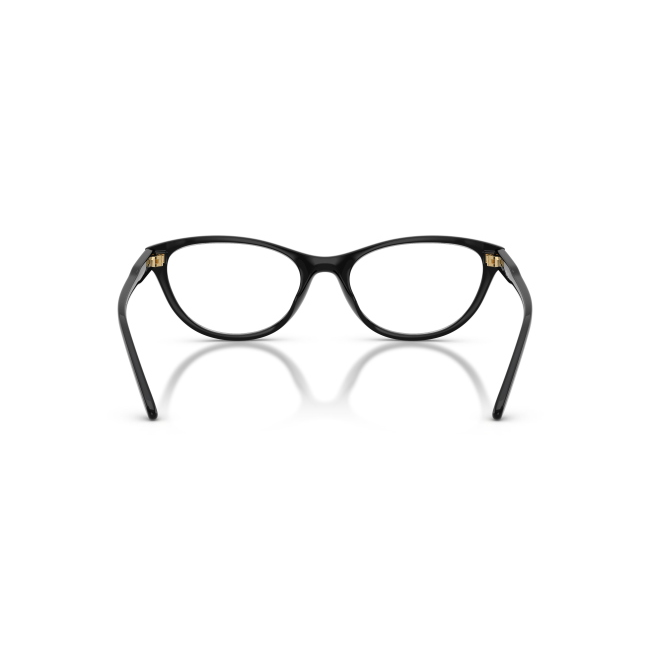 Vogue VO 5703U Col.W44 Cal.53: occhiale da vista, calibro 53, colore W44. Materiale/finitura celluloide nero lucido, colore principale nero.