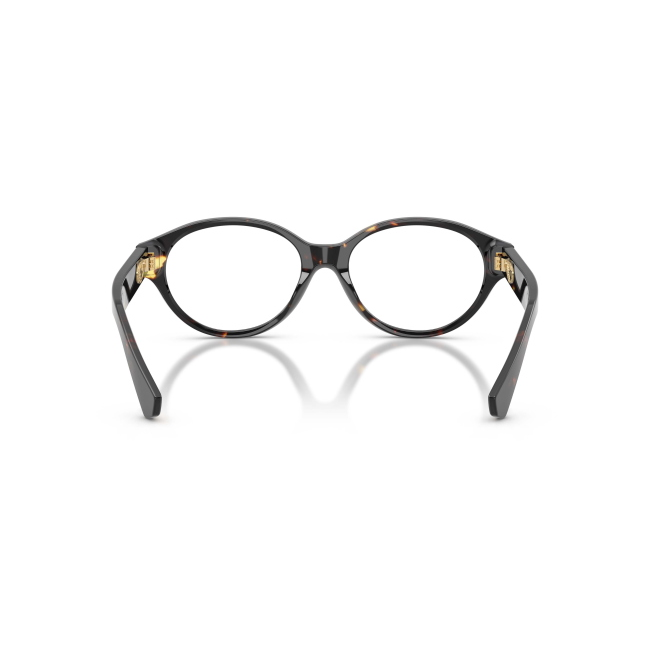 Burberry BE 2466 Col.4106 Cal.52: occhiale da vista, calibro 52, colore 4106. Materiale/finitura celluloide tartarugato giallo, colore principale marroni.