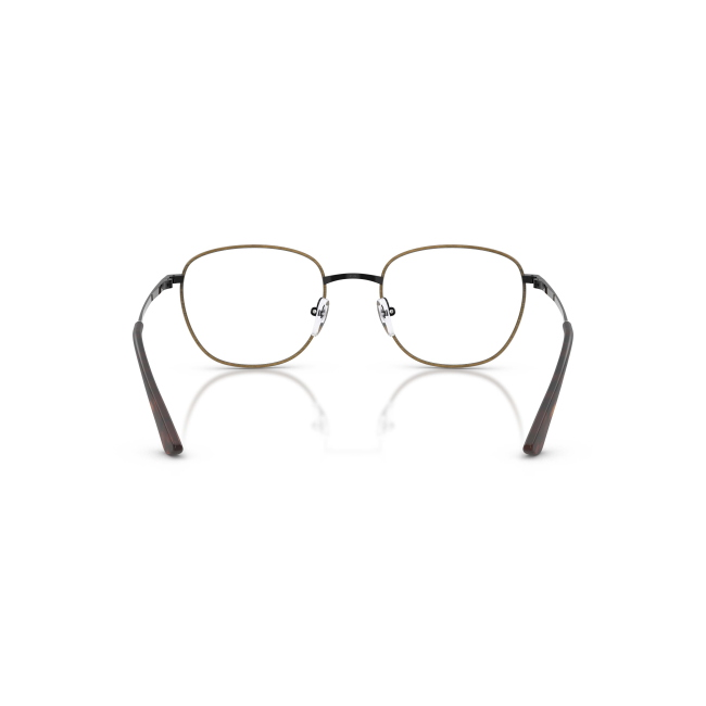 Emporio Armani EA 1191 col. 3446 è una montatura da vista da uomo in metallo nero satinato, dalla forma rotonda e calibro 51.