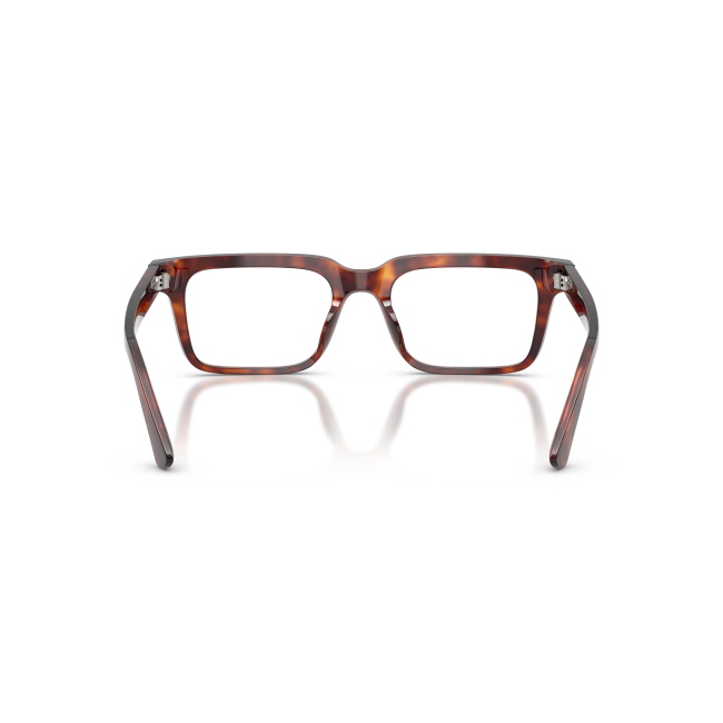 Emporio Armani EA 3293U Col.6034 Cal.53: occhiale da vista, calibro 53, colore 6034. Materiale/finitura celluloide tartarugato rosso, colore principale rosso.