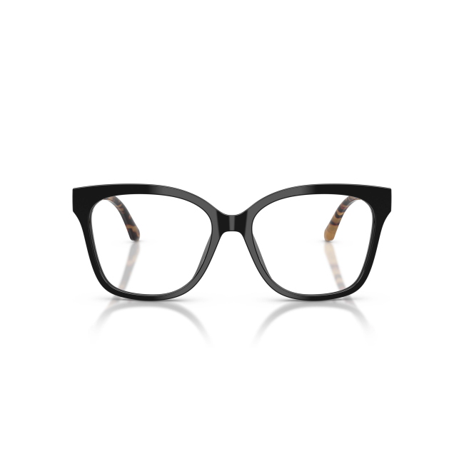 MICHAEL KORS MK 4203U TOPANGA col. 3005 è una montatura da vista da donna in acetato nero lucido, dalla forma squadrata e calibro 55.