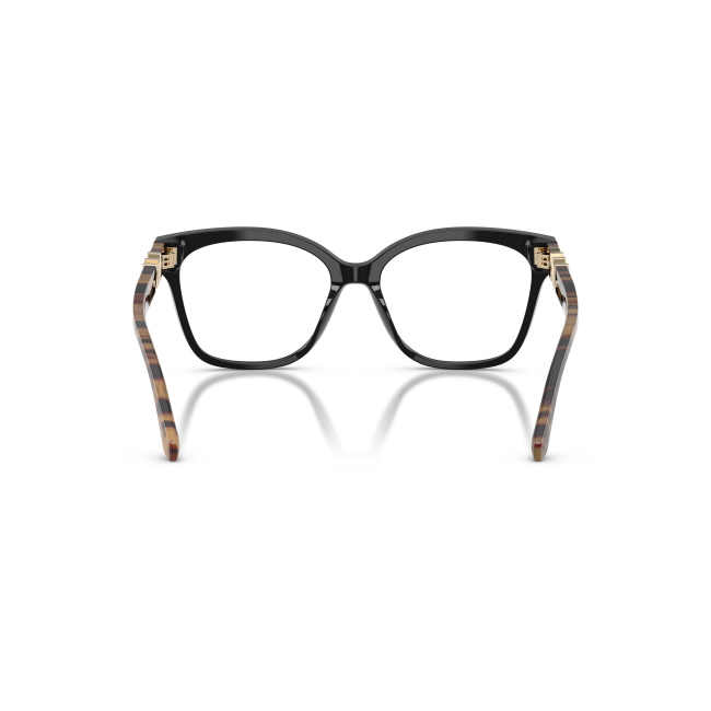 MICHAEL KORS MK 4203U TOPANGA col. 3005 è una montatura da vista da donna in acetato nero lucido, dalla forma squadrata e calibro 55.