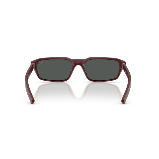 SCUDERIA FERRARI FZ 6032D col. 530/1Y è un occhiale da sole unisex in acetato bordeaux satinato bordeaux e calibro 58.