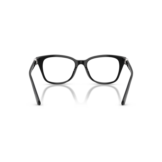 Swarovski SK 2073 Col.1038 Cal.52: occhiale da vista, calibro 52, colore 1038. Materiale/finitura celluloide nero lucido, colore principale nero.
