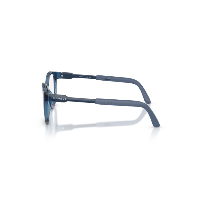 Vogue Kids VY 2049 Col.3085 Cal.47: occhiale da vista, calibro 47, colore 3085. Materiale/finitura celluloide blu trasparente, colore principale blu.
