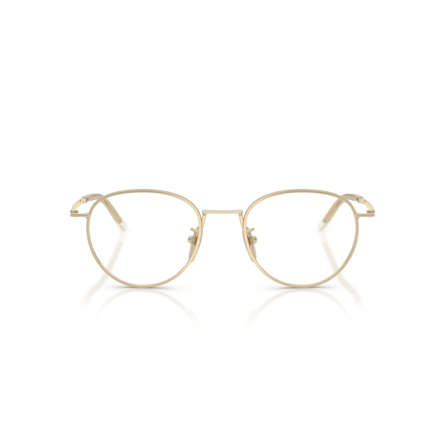Prada PR D57VD ZVN1O1: occhiale da vista donna pantos in metallo oro pallido, calibro 51. Full rim elegante e predisposto per lenti graduate.