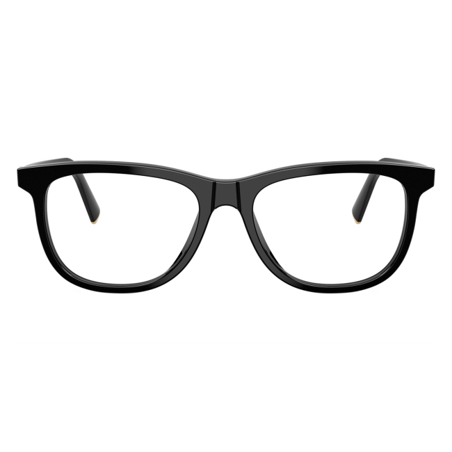 Miu Miu VMU 01W 16K-1O1: occhiale da vista da donna dalla forma pantos in acetato Nero, calibro 52.